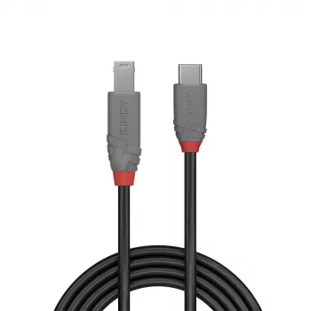 Lindy cavo USB 3.2 Type-C su B 0,5 m 5 Gbit/s nero