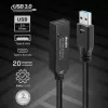 Lindy 20 m prolunga attiva USB 3.0 Type A su C