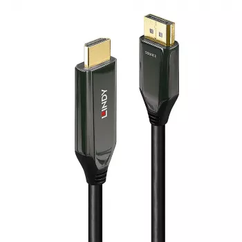 Cavo attivo Lindy 1m DisplayPort 1.4 a HDMI 8K60