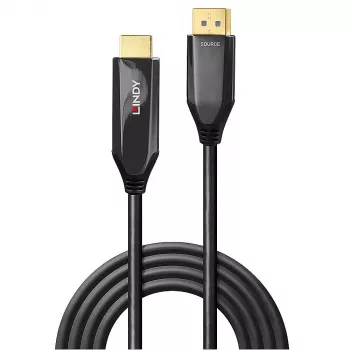 Cavo attivo Lindy 1m DisplayPort 1.4 a HDMI 8K60