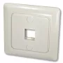 Lindy 60543 Placca a parete/copri interruttore bianco