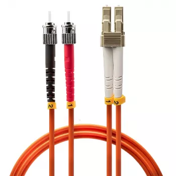 Lindy 3m LC-ST OM2 50/125 cavo patch in fibra ottica