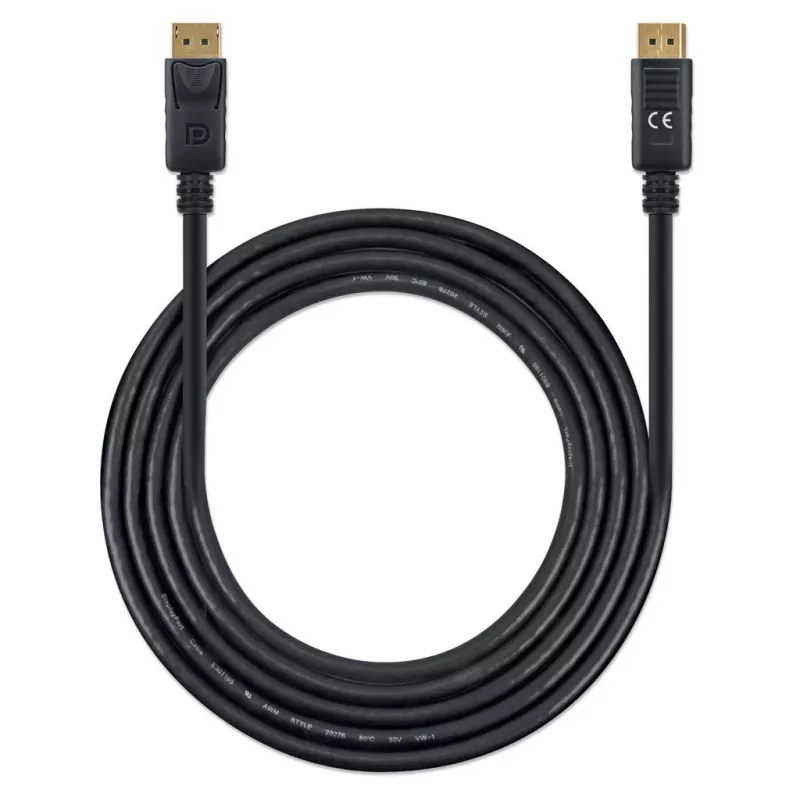 Cavo DisplayPort 1.4 Manhattan 8K@60Hz 2 m PVC connettore maschio a connettore maschio