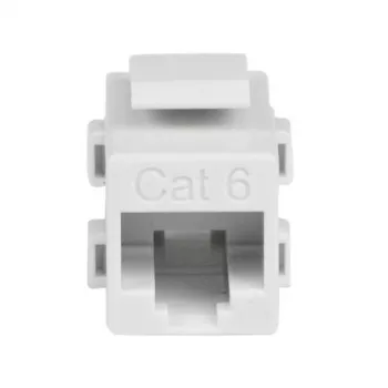 Connettore femmina keystone RJ45 Cat 6 StarTech.com bianco accoppiatore di rete - F/F