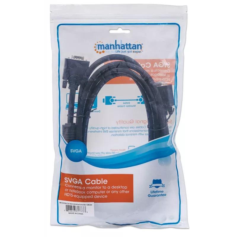 Cavo monitor VGA Manhattan 317733