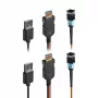 Lindy 38360 cavo in fibra ottica InfiniBand 100 m MPO multicolore