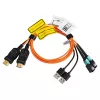 Lindy 38360 cavo in fibra ottica InfiniBand 100 m MPO multicolore