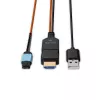 Lindy 38360 cavo in fibra ottica InfiniBand 100 m MPO multicolore