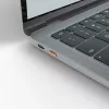 Set blocca porte USB-C Lindy, 4 pz., arancione