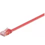 Cavo di rete Microconnect V-UTP601R-FLAT rosso 1 m Cat6 U/UTP (UTP)