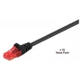 Microconnect V-UTP610SVP Cavo di rete nero 10 m Cat6 U/UTP (UTP)