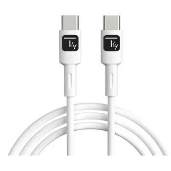 Techly ICOC-MUSB20-C60W1 Cavo USB USB 2.0 1 m USB-C bianco
