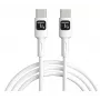 Techly ICOC-MUSB20-C60W1 Cavo USB USB 2.0 1 m USB-C bianco