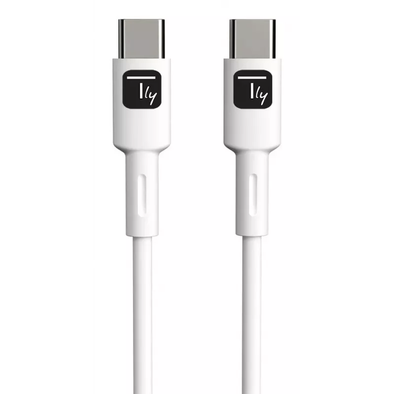 Techly ICOC-MUSB20-C60W1 Cavo USB USB 2.0 1 m USB-C bianco