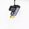 MicroConnect MC-USB4CCMF-MAGNETIC adattatore USB-C magnetico, angolare a 90°, USB4, USB-C maschio-femmina