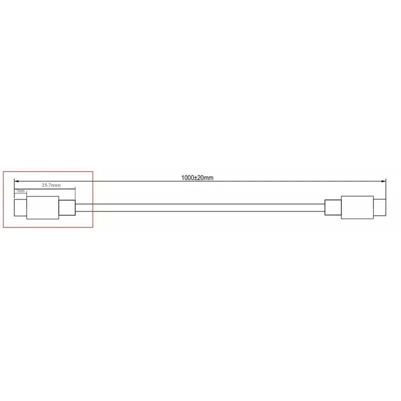 Microconnect DOCKUSB3.2CC1 Cavo USB USB 3.2 Gen 2 (3.1 Gen 2) 1 m USB C nero