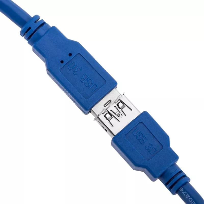 Techly Cavo di prolunga USB 3.0 A maschio / A femmina 3 m blu ICOC U3-AA-30-EX