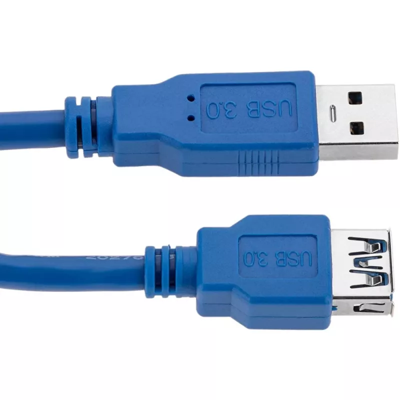 Techly Cavo di prolunga USB 3.0 A maschio / A femmina 3 m blu ICOC U3-AA-30-EX
