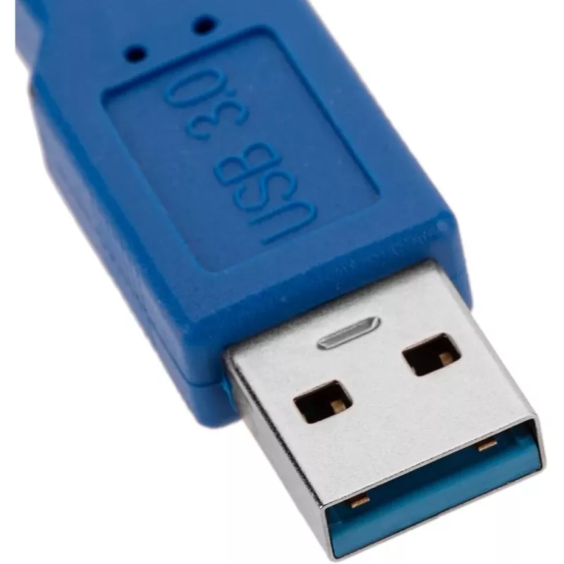 Techly Cavo di prolunga USB 3.0 A maschio / A femmina 0,5m blu ICOC U3-AA-005-EX