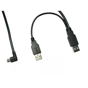 MicroConnect MC-WA1945B cavo splitter, USB 2.0 A maschio a USB 2.0 A maschio + Mini USB maschio