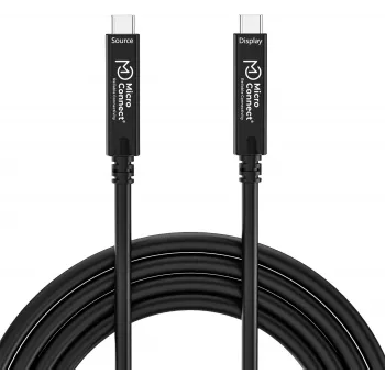 Cavo USB-C MicroConnect MC-USB3.2CC05-8K-OP 5 m — supporta video 8K, USB 3.2
