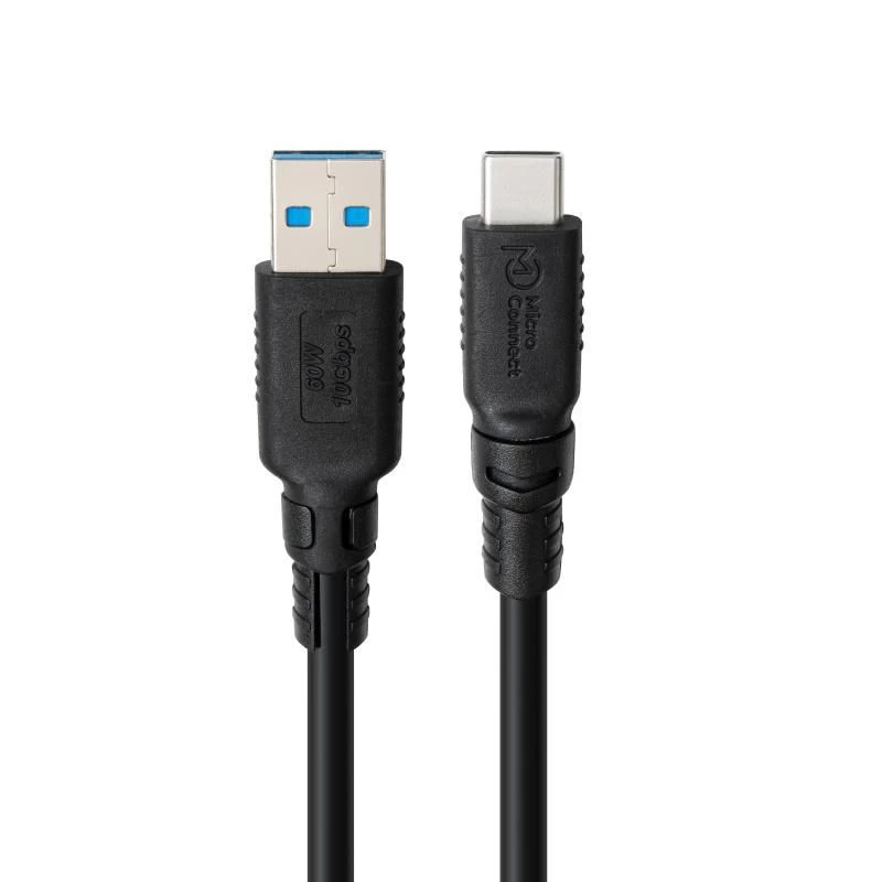 MicroConnect USB3.2AC3-LSZH ColorFlex cavo USB-C a USB-A, USB 3.2, 60 W, 10 Gbps, LSZH