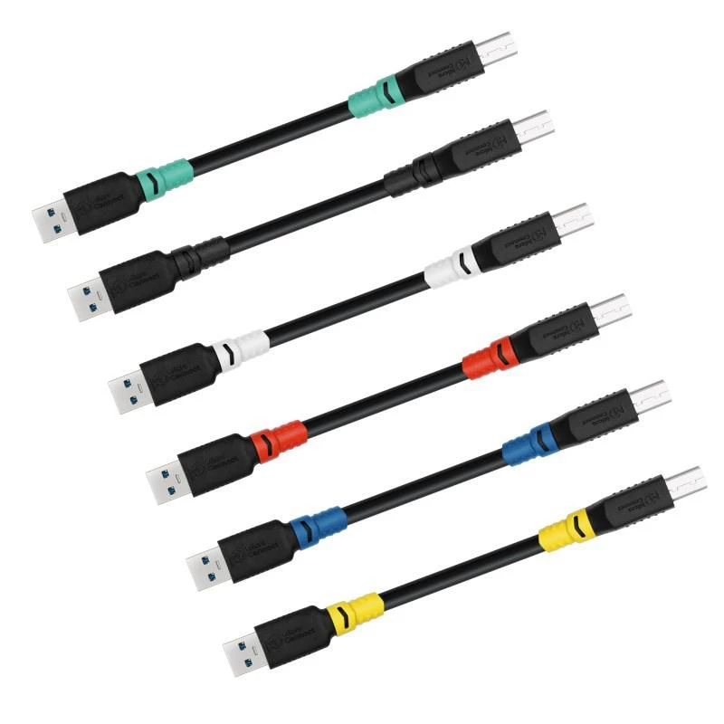 Cavo USB-A su B MicroConnect ColorFlex USB 3.2 Gen 1 (USB 3.0) 1 m, LSZH