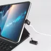 MicroConnect USB4-CCFAS90-240W Premium USB4 Gen 3x2 adattatore USB-C orizzontale a 90°, 240 W, 40 Gbps