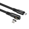 Microconnect MC-LS-USB4CC2.0-A Cavo USB 2 m USB-C nero