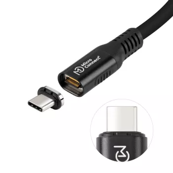 Microconnect MC-LS-USB4CC2.0 Cavo USB 2 m USB C nero