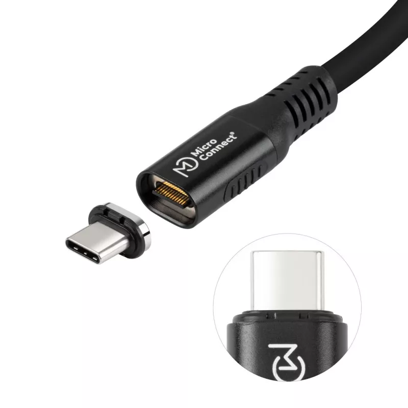 Microconnect MC-LS-USB4CC1.0 Cavo USB 1 m USB C nero