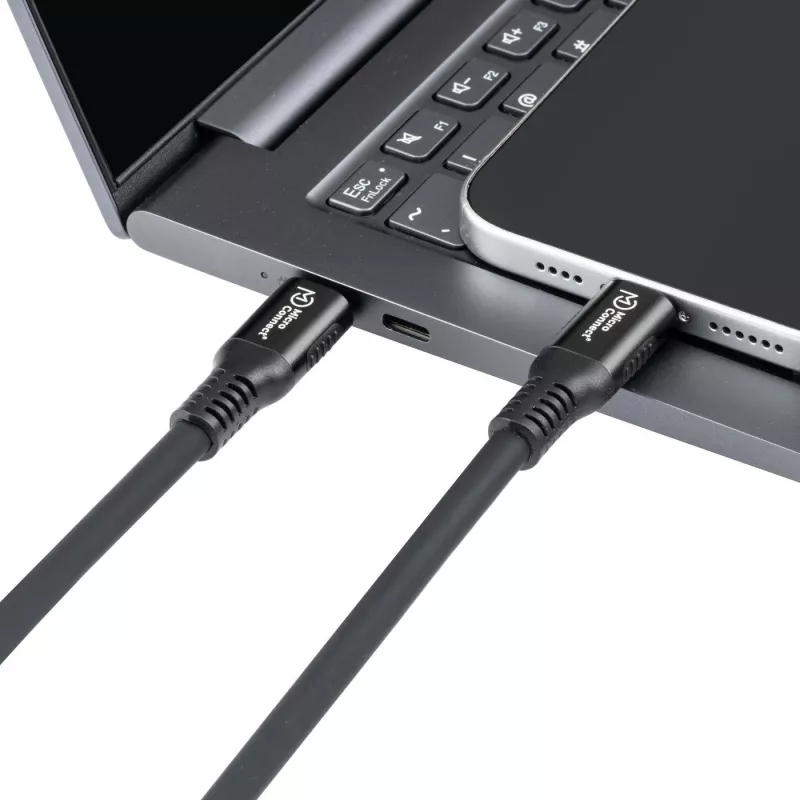 Microconnect MC-LS-USB4CC1.0 Cavo USB 1 m USB C nero