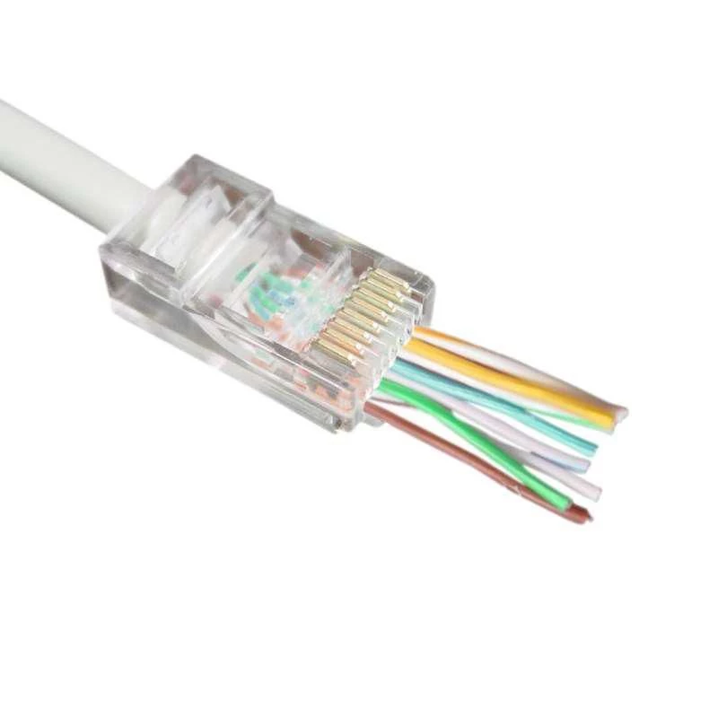 MicroConnect CON6UTPE connettore RJ45 modulare Easy Cat6 UTP (100 pz.)