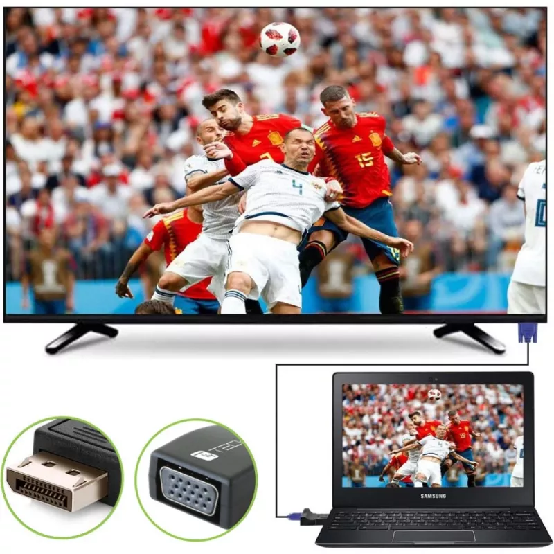 Adattatore cavo DisplayPort VGA Techly IADAP-DSP-230T