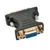 Adattatore Lindy DVI-A maschio a VGA femmina, nero