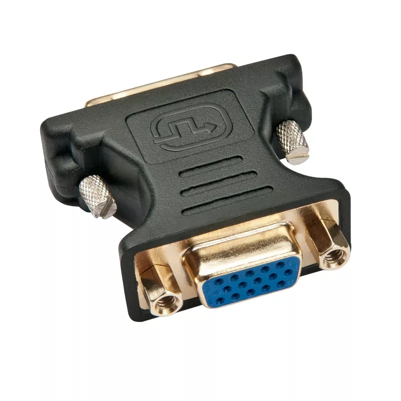 Adattatore Lindy DVI-A maschio a VGA femmina, nero