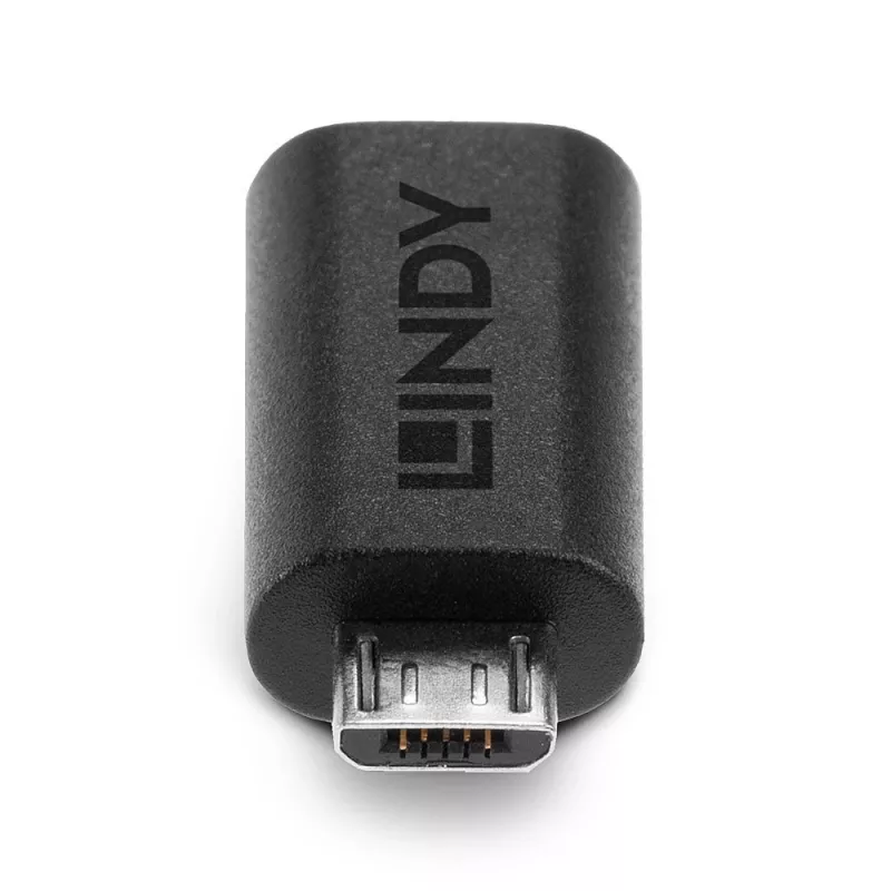 Adattatore USB 2.0 Type Micro-B a C Lindy 41903