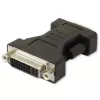 Adattatore Techly DVI a VGA analogico F/M IADAP DVI-9100, VGA, DVI-I, nero