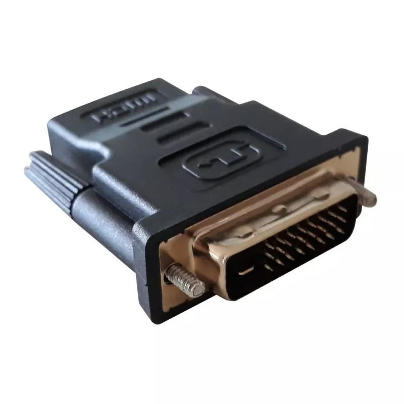 Adattatore cavo DVI-D nero Techly IADAP-DVI-HDMI-F