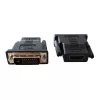 Adattatore cavo DVI-D nero Techly IADAP-DVI-HDMI-F