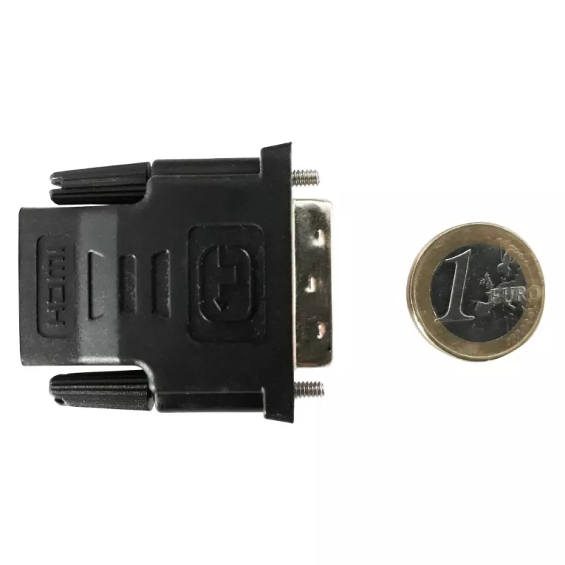 Adattatore cavo DVI-D nero Techly IADAP-DVI-HDMI-F