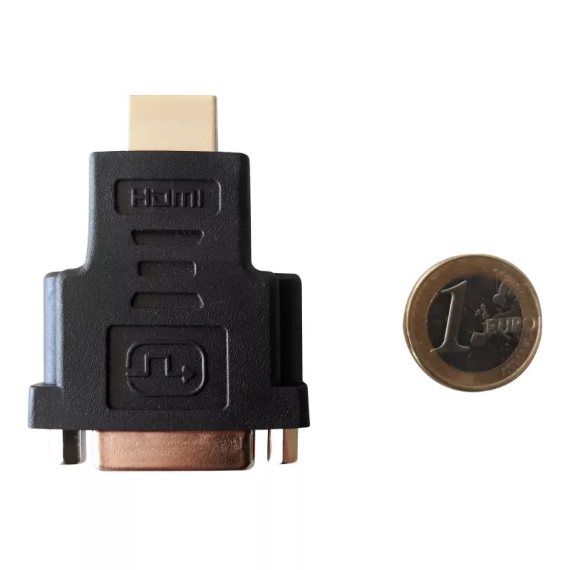 Adattatore Techly HDMI maschio a DVI femmina IADAP HDMI-606