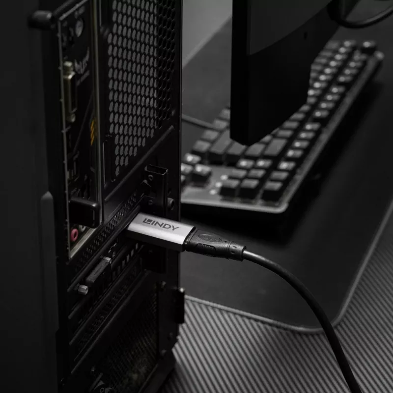 Adattatore DisplayPort a HDMI Lindy 41095 — supporta fino a 4K 120 Hz