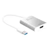 Adattatore display j5create JUA354 USB 3.0 a 4K HDMI argento