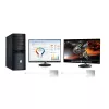 Adattatore display j5create JUA354 USB 3.0 a 4K HDMI argento