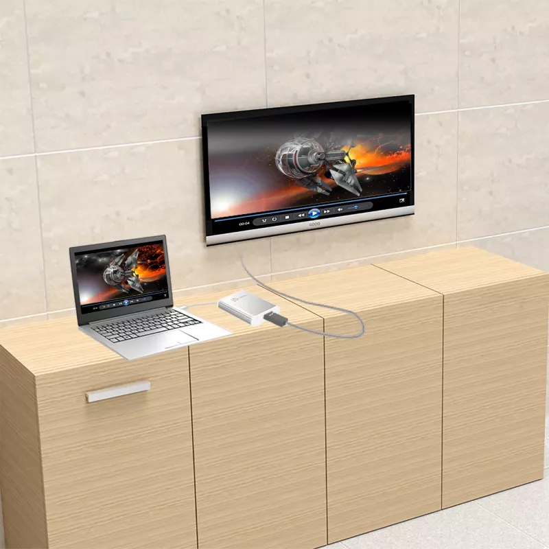 Adattatore display j5create JUA354 USB 3.0 a 4K HDMI argento