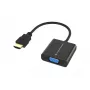 Adattatore Conceptronic ABBY20B HDMI a VGA, 0,25 m, HDMI tipo A (standard), VGA (D-Sub), maschio, femmina, dritto