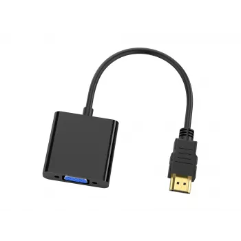 Adattatore Conceptronic ABBY20B HDMI a VGA, 0,25 m, HDMI Type A (standard), VGA (D-Sub), maschio, femmina, dritto