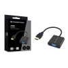 Adattatore Conceptronic ABBY20B HDMI a VGA, 0,25 m, HDMI tipo A (standard), VGA (D-Sub), maschio, femmina, dritto