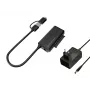 Conceptronic ABBY21B adattatore USB 3.0 SATA con alimentatore, 2,5